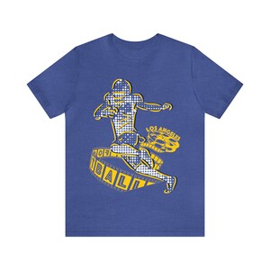 Camiseta gráfica de jogador de futebol americano WR Dodge Jersey | Los Angeles, Califórnia | camiseta | camiseta | Profissional | Wide Receiver | Cooper Kupp