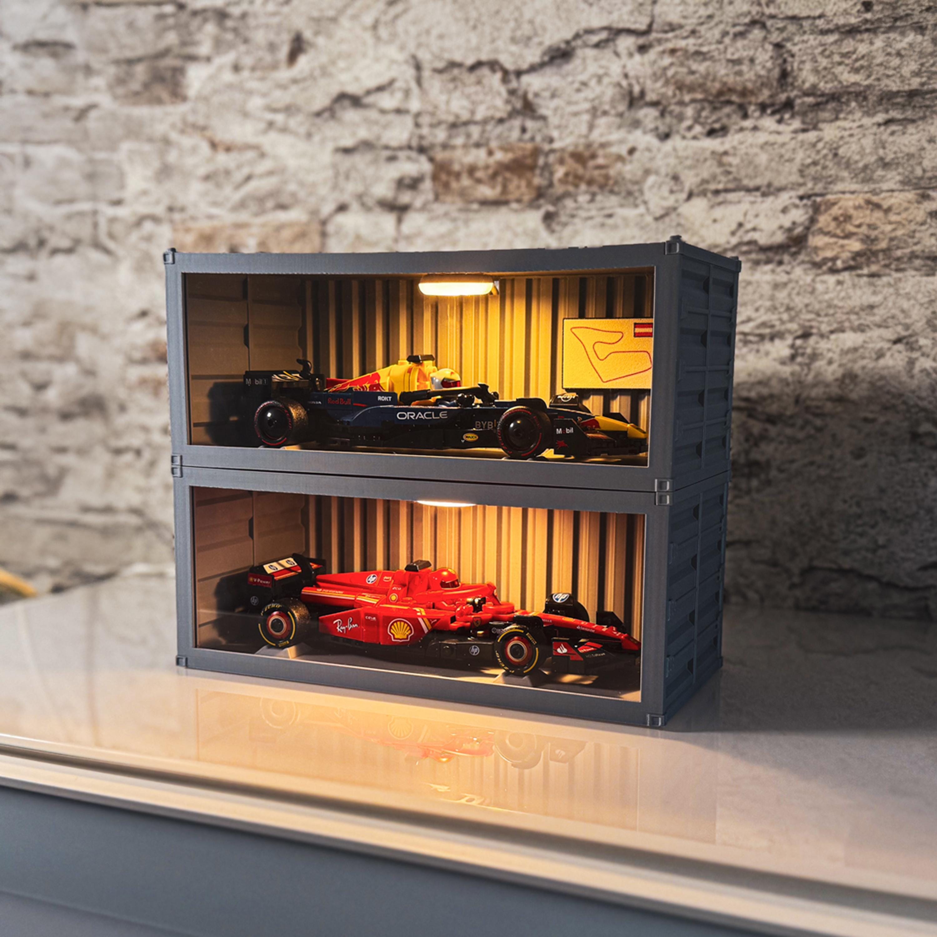 Container Display Case for LEGO Speed Champions F1 2025 - Digital