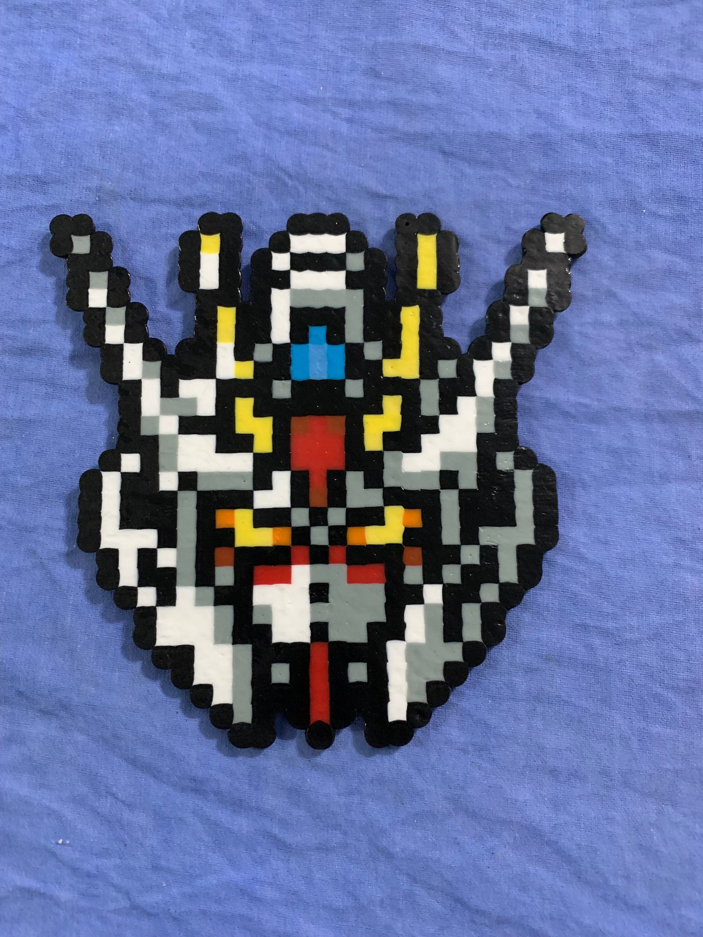 Gundam Pixel Art Perler Melting Beads Etsy Australia