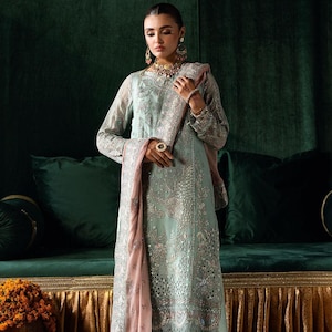 Salwar Kameez for Women Indian Pakistani Indian Wedding Party Wear Dress Embroidered Clothes Punjabi Suit Desi Outfit Made to Order USA 2025