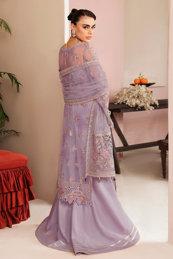 purple color combination pakistani dress 61 Dresses in Purple ideas