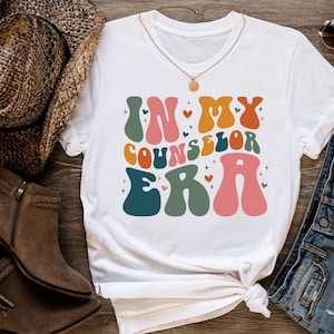 In My Counselor Era Shirt, Swiftie Counselor Shirt, Mental Health Matters Tee, School Counselor Gift, Therapy Humor Apparel, Self-Care T-Shi