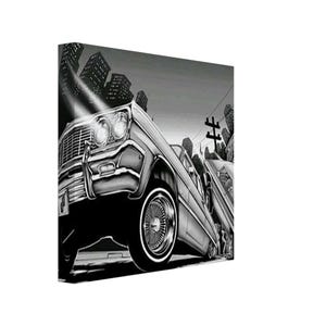 Lowrider cruising Canvas