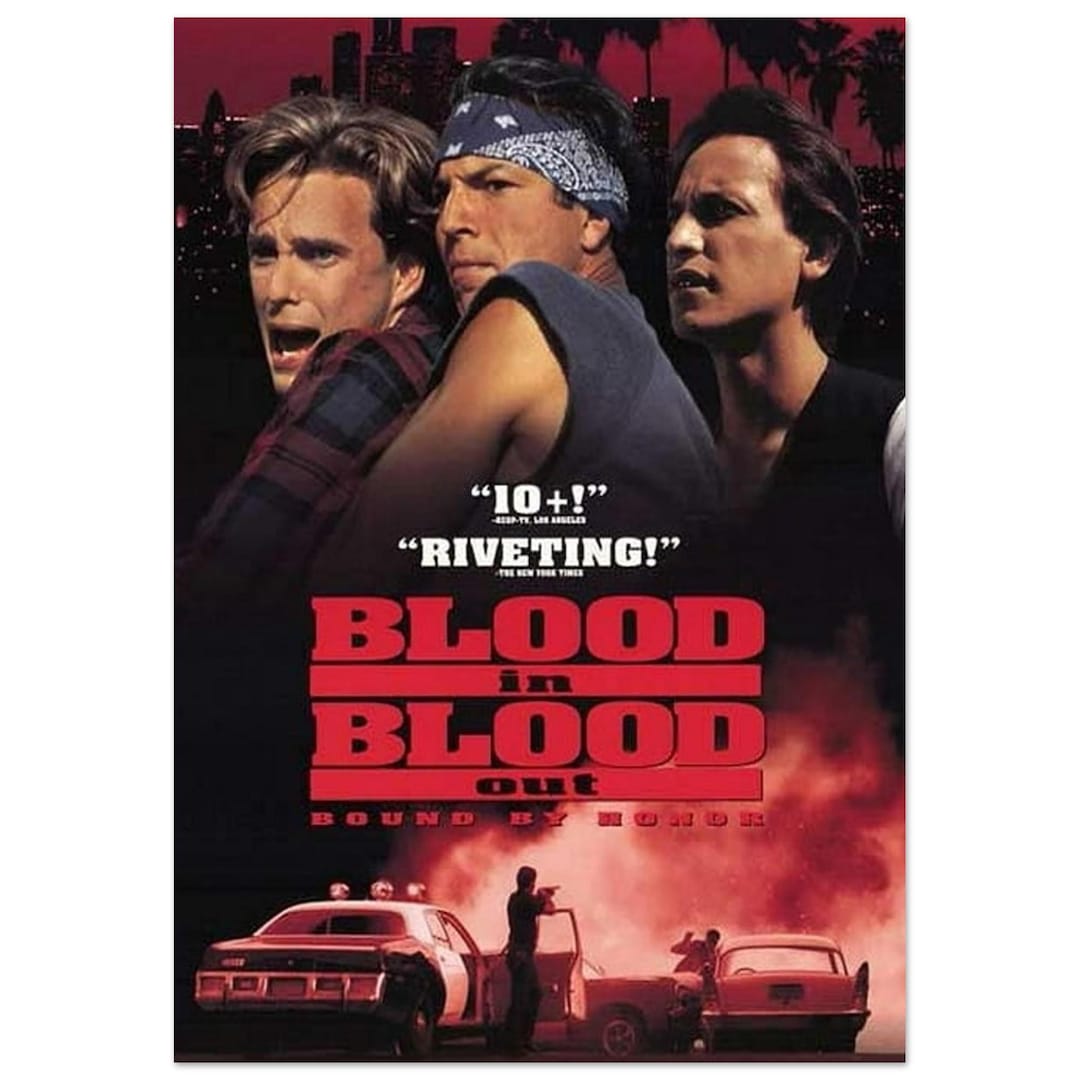 Blood In Blood Out Poster