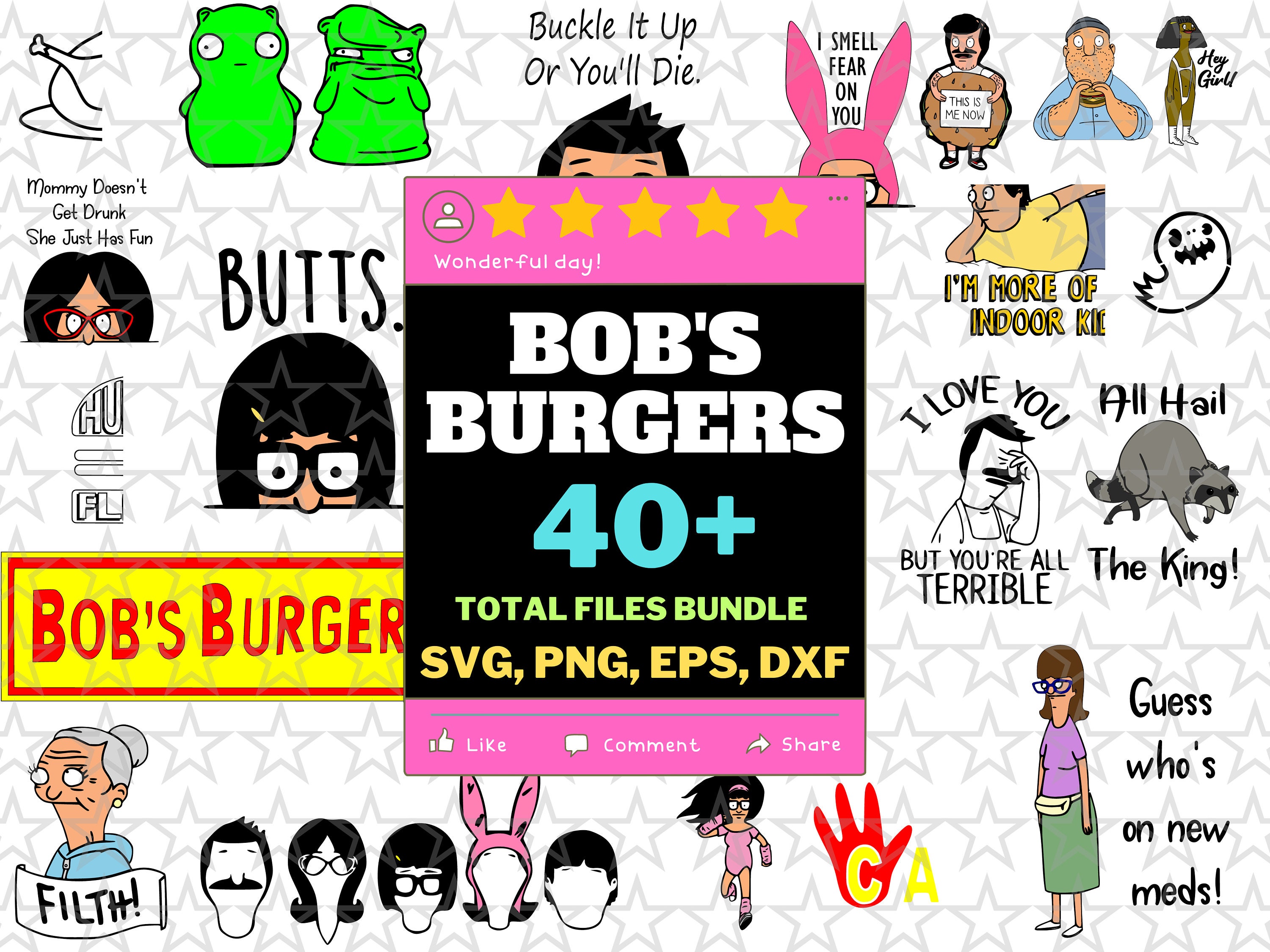 My Bobs Burgers / Tina Belcher themed Artscow Makeup Bags (x