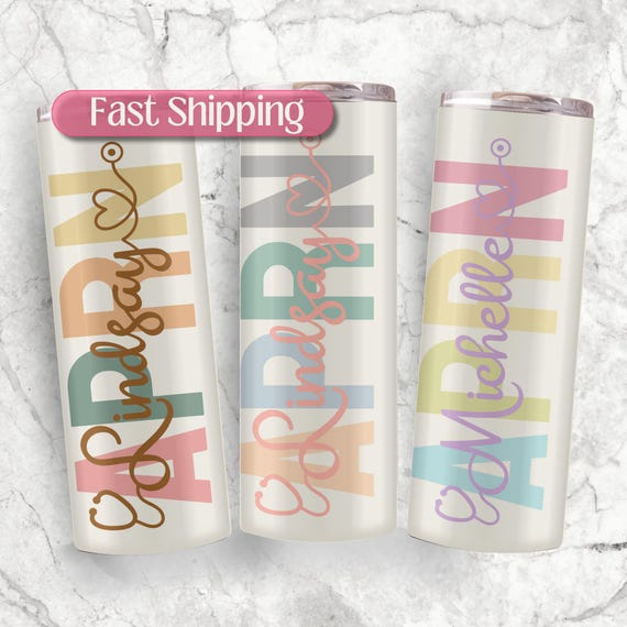 APRN Nurse Tumbler, Personalized Advanced Practice Registered Nurse Gift - Nurse Appreciation Gift, APRN Nurse Gift, Nursing Travel Mug