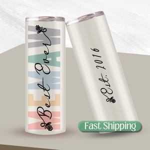 Memaw Tumbler, Best Memaw Ever, Mothers Day Gift, Memaw Gifts, Memaw Coffee Mug, Memaw Mug, Personalized Memaw Tumbler Gift