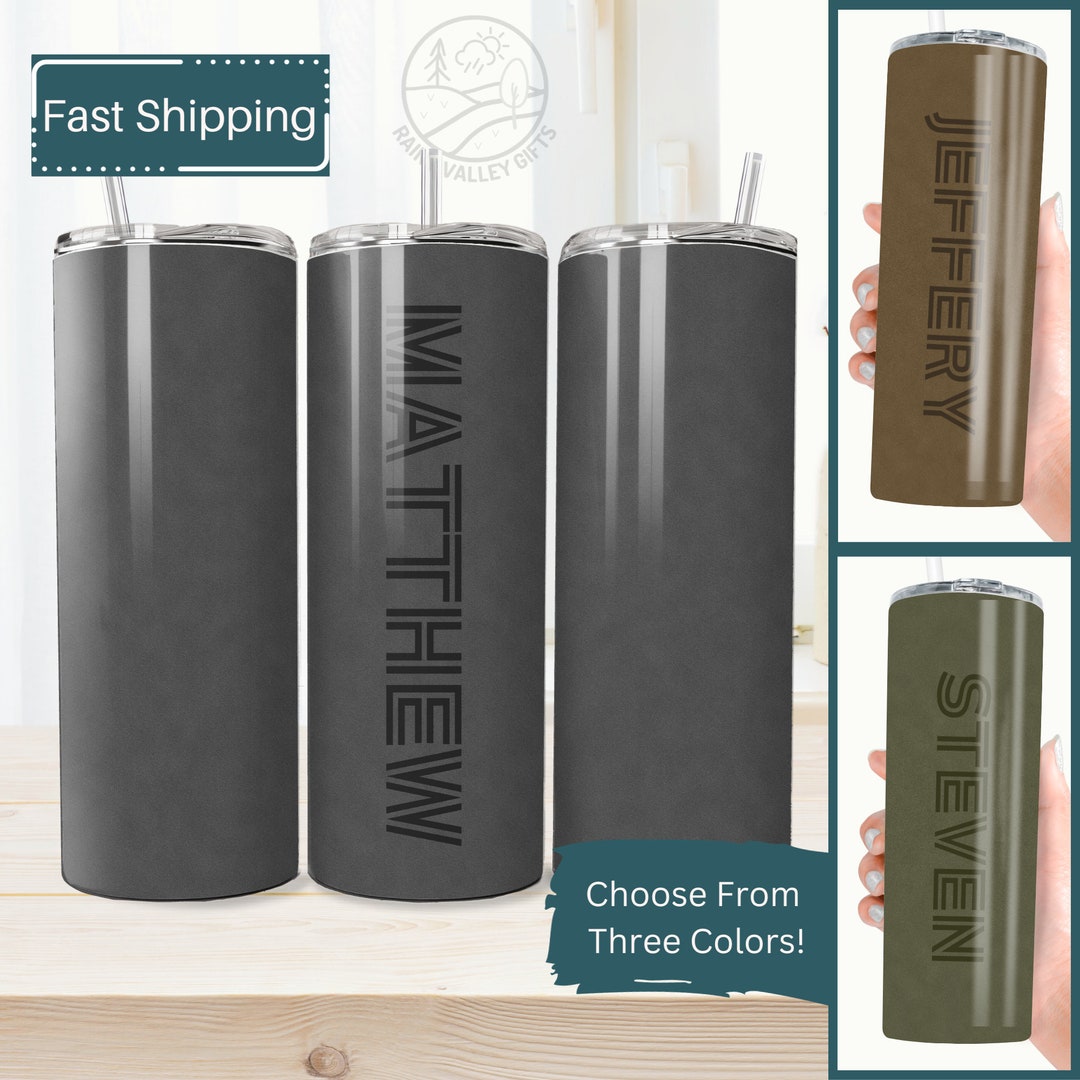 Tumbler for Men, 20 Oz Personalized Tumbler, Gift for Him, Bachelor