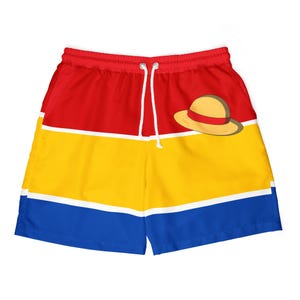 Straw Hat  Swim Shorts