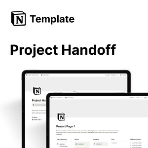 Project Handoff Template