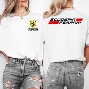 Scuderia Ferrari Race Shirt: F1 Racing Tee