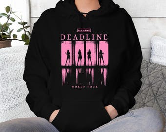 Blackpink Hoodie, Blackpink Deadline World Tour Hoodie, Deadline