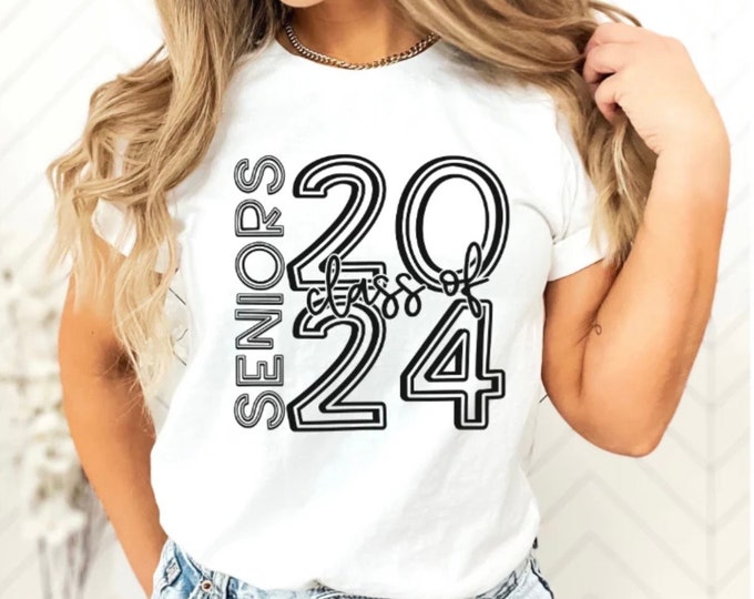 Featured listing image: Seniors 2024 Tee|Sweatshirt