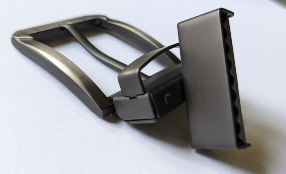 Stealth Matte Brushed Gun Metal Reversible Belt B… - image 7