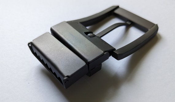 Stealth Matte Brushed Gun Metal Reversible Belt B… - image 6