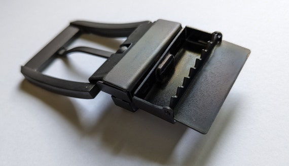 Stealth Matte Brushed Gun Metal Reversible Belt B… - image 5