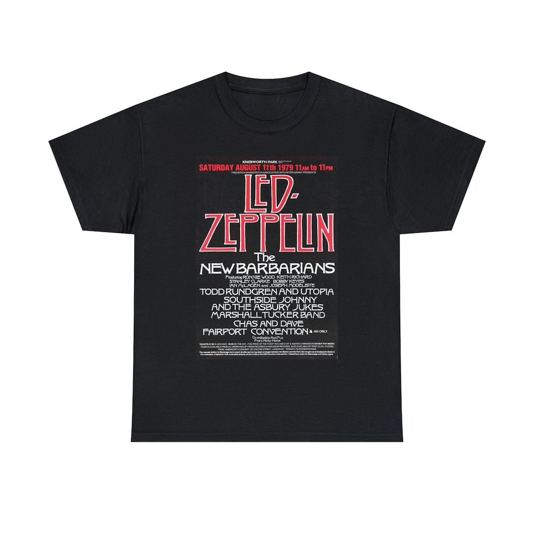 Led Zeppelin Knebworth 1979 Etsy UK