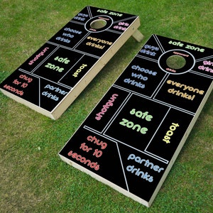Cornhole Wrap | Digital Download | Drinking Game Cornhole Wrap | Decals | Cornhole Board Maker |