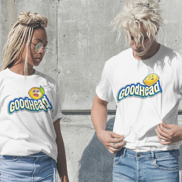 Camiseta con meme cítrico divertido de Goodhead Lemon Squeeze Tease.