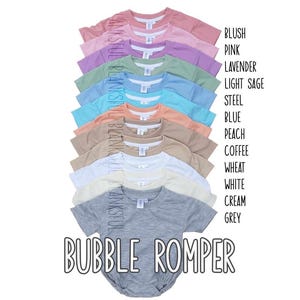 Custom bubble romper