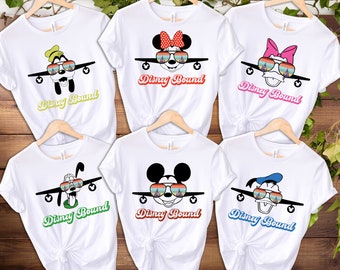 Airplane Bound Trip Shirt, Disney Family Vacation Shirt, Family Trip Shirt, Magical Kingdom,Vacay Mode Tee, Holiday Shirt,Disney Plane Bound