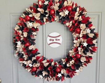 TX A&M Baseball Magnet