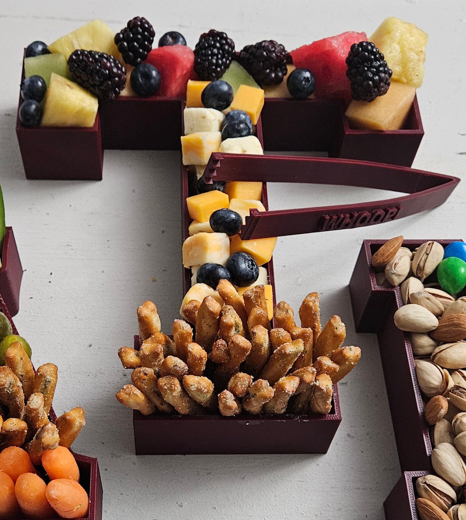 Try this LETTER CHARCUTERIE BOARD 😱, Cardboard Letters For Charcuterie