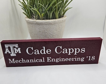 Texas A&M: Nameplate