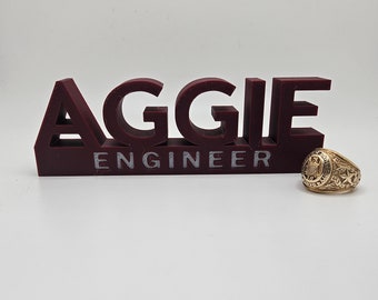 Texas A&M: Aggie Engineer and Custom Orders