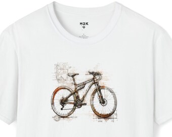 Fiets, fietsshirt, MTB, fietsershirt, fiets, fietscadeau, fietscadeaus, fietser, fietser, mountainbike, cadeau voor hem