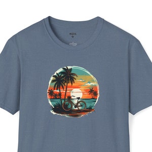 Bicycle, Florida, Cycling Shirt, Tropical, Cyclist Shirt, Cycling Gift, Cyclist Gifts, Bicycle Rider, Cyclist, Gift for Her, Gift for Him
