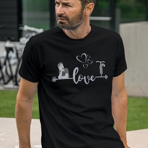 Bike Love, Cycling Shirt, Cyclist Shirt, Cycling Gift, Valentines Day, Bicycle Rider, Cyclist Birthday, Gift for Her, Gift for Him