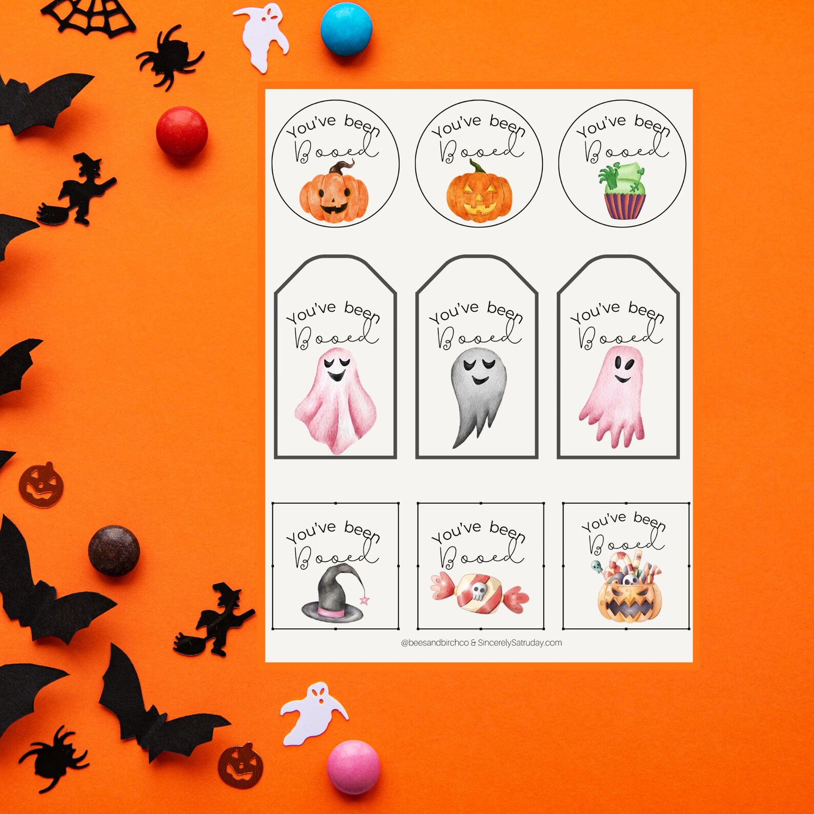You've Been Booed, Halloween Basket Printables, Cute Halloween, Booed Printable, Suprise ...