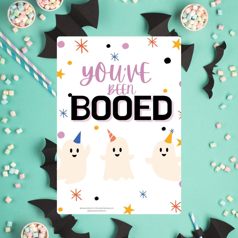 You've Been Booed, You've Been Booed Printable, Booed, Spooky ...