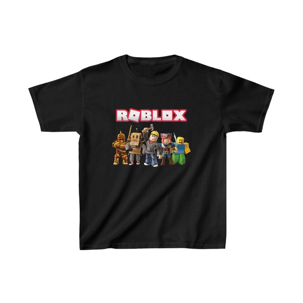 Roblox heavy cotton T-shirt for kids