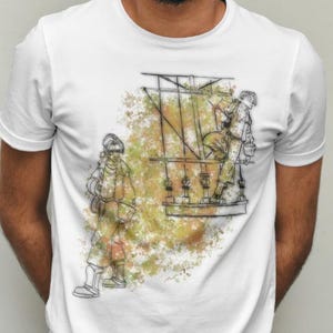 Treasure Planet Inspired Jim Hawkins Vintage Sketch Tee Disney World Tee