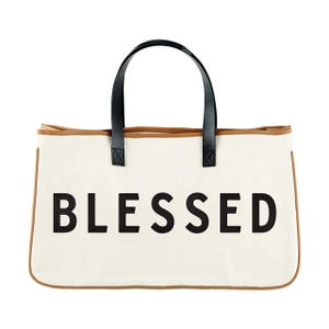 Blessed - Large Canvas Tote | Free Shipping