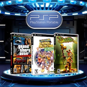 Sony (2004) PlayStation PSP Portable Custom Replacement Reproduction Covers (Artwork Only No Game or Case)