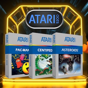 Atari 1982 5200 (Atari 5200) Custom Replacement Reproduction Covers (Artwork Only No Game or Case)