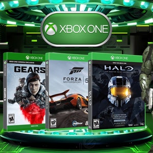 Microsoft 2013 One (Xbox One) Custom Replacement Reproduction Covers (Artwork Only No Game or Case)