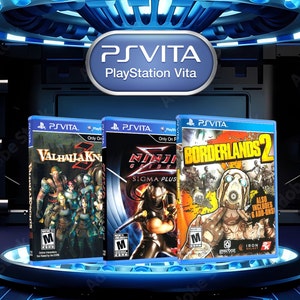 Sony (2011) PlayStation Vita PS Vita PSVita Portable Custom Replacement Reproduction Covers (Artwork Only No Game or Case)