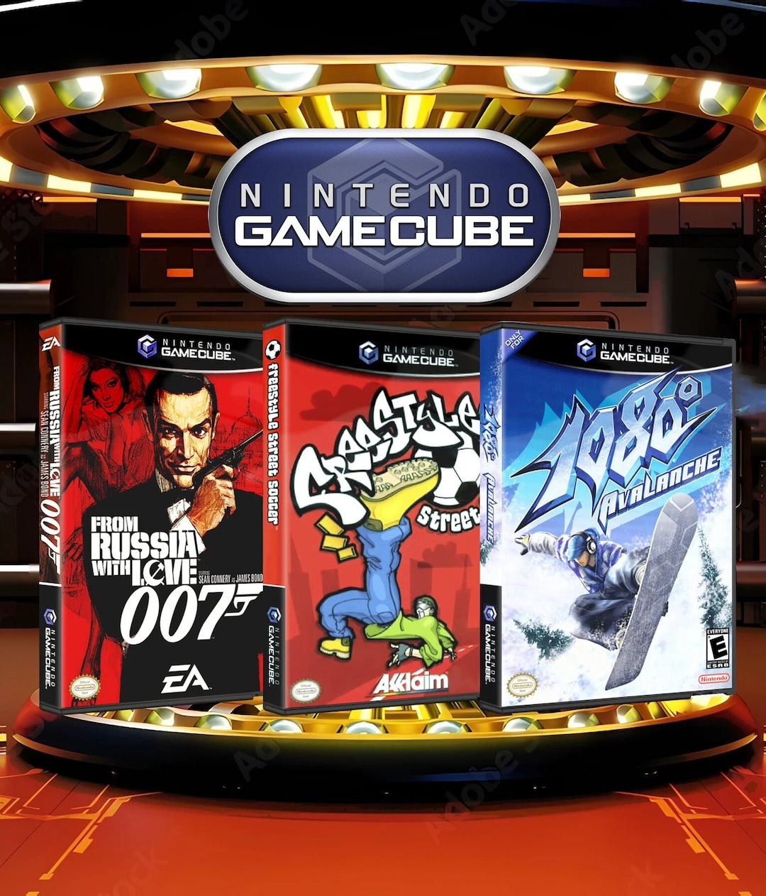 Nintendo 2001 Gamecube (nintendo Game Cube) Custom