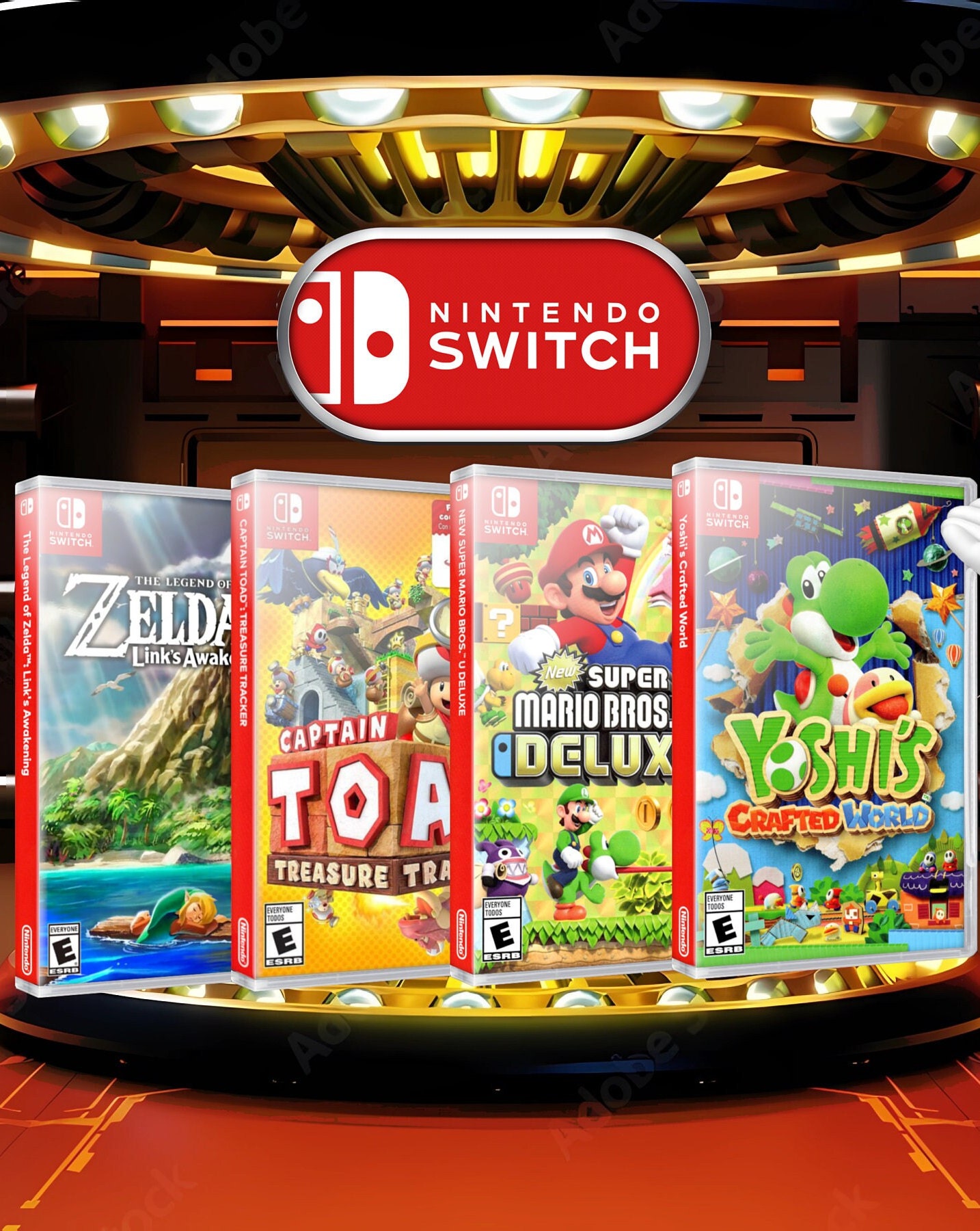 Nintendo 2017 Switch (nintendo Switch) Custom Replacement Nintendo 2017 Switch (nintendo Switch) Custom Replacement