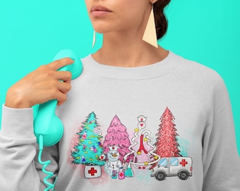 Christmas Nursing Sweatshirt, Nursing School T Shirt,Nurse Christmas shirt, Christmas Shirt, 2023 Christmas,Nurse Shirt,Nurse Gift for Woman