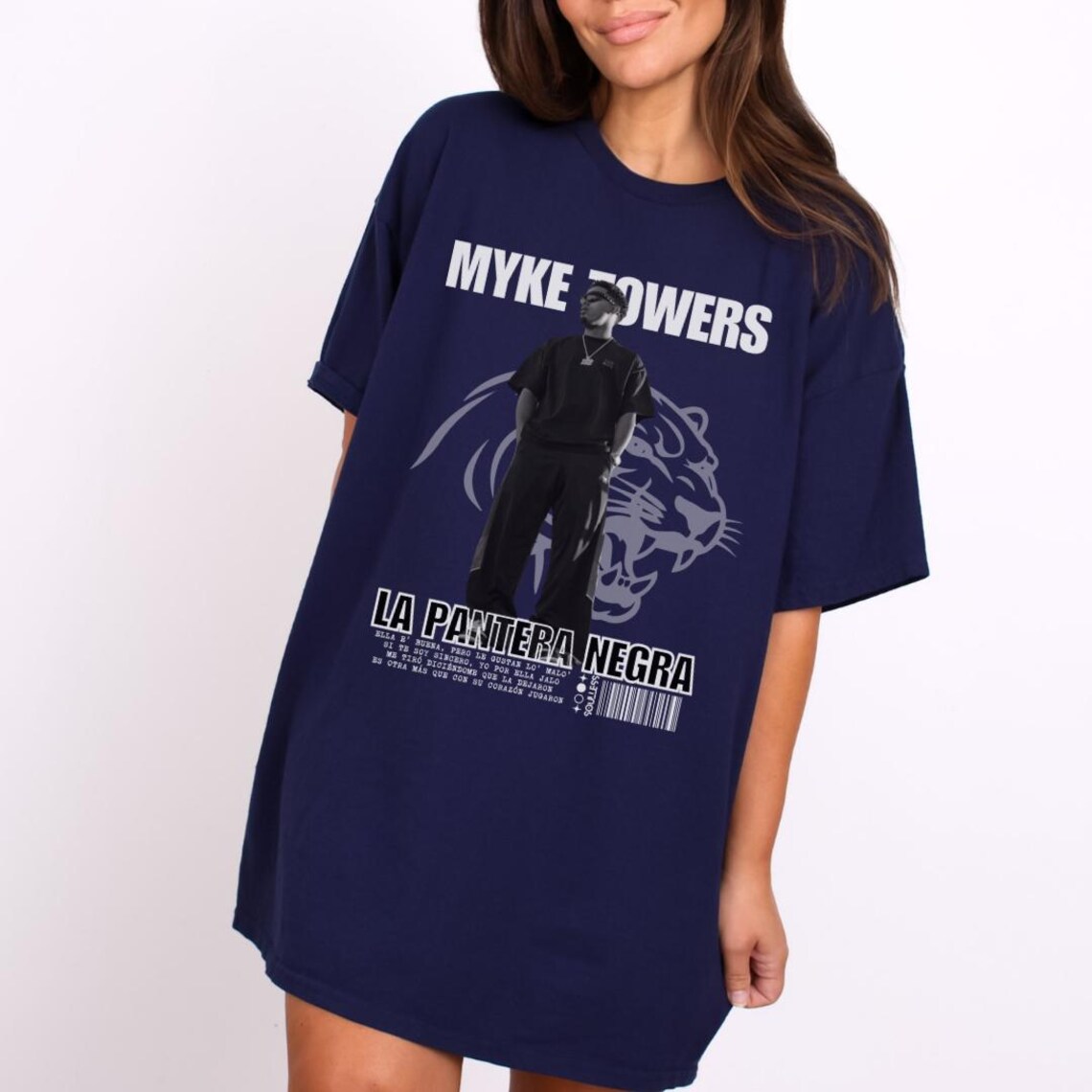 Myke Towers Graphic Tshirt,music Fan Clothingñ,90’s Vintage Shirt