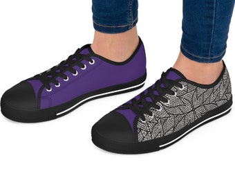 Comfortable Sneakers, Breathable Lightweight Shoes, Women's Sneakers, Stylish Footwear, Pink shoes, Purple Shoes, Black White leaf Shoes