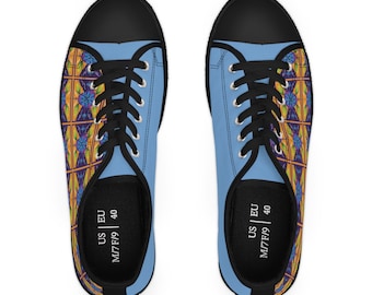 Lightweight Shoes, Flowers Shoes, Colorful Shoes, Sky Blue White Sneakers, Casual Style, Summer Traveling, Casual Shoes, Breathable shoes