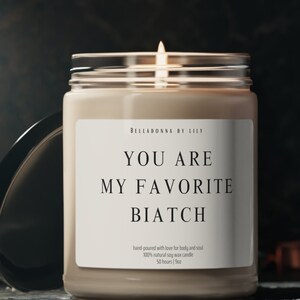 Friendship Candle, Funny Candle For Her, Friendship Gift, Best Friend Candle, Birthday Gift For Her, Housewarming candle, Scented Soy Candle