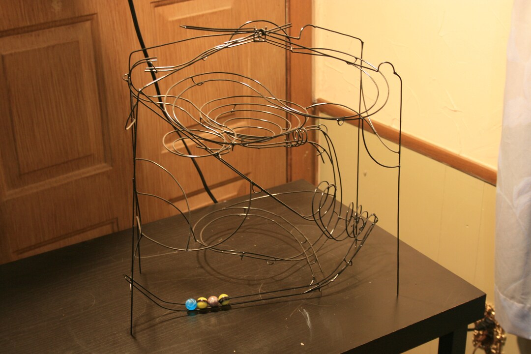 MEGA Sized Marble Run Rolling Ball Sculpture Art Etsy
