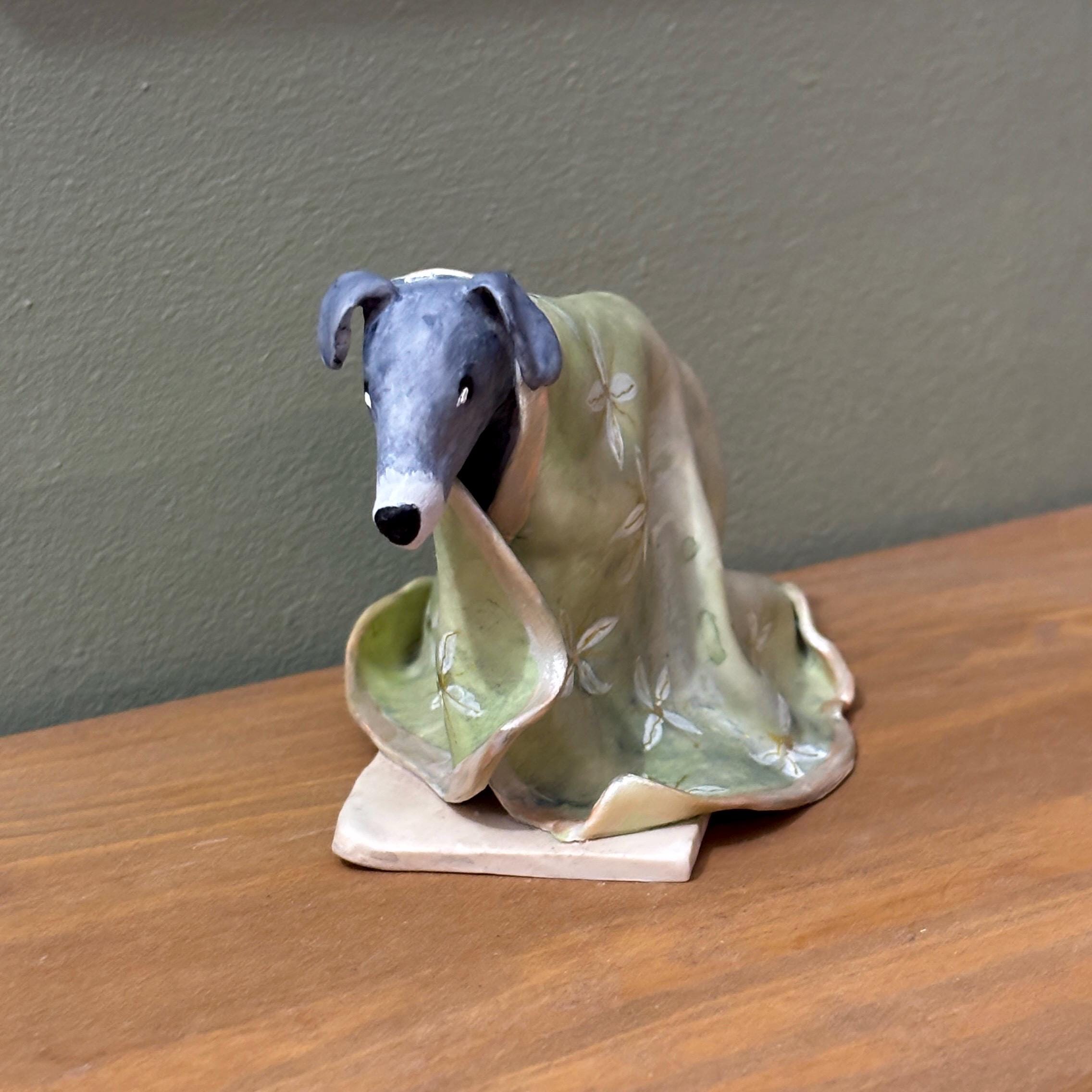 Italian Porcelain Greyhound - Etsy